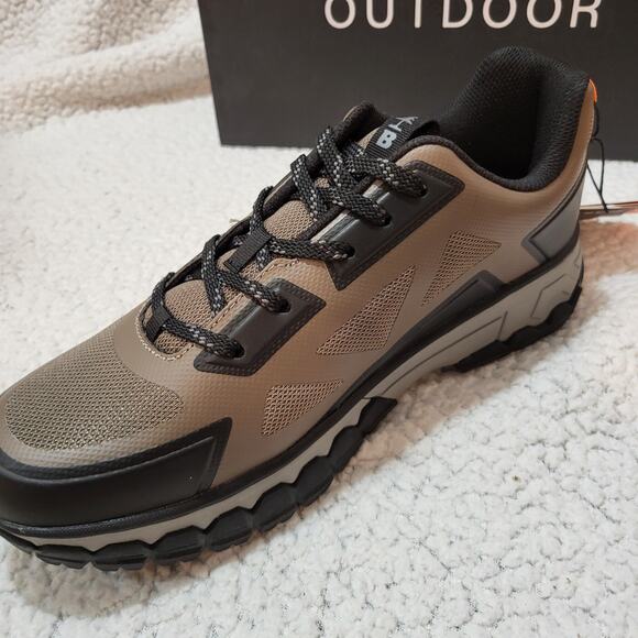 NEW BASS OUTDOOR Men's Peak Seamless Hiker L Hiking Sneaker Walnut SIZE 10 - Picture 2 of 9